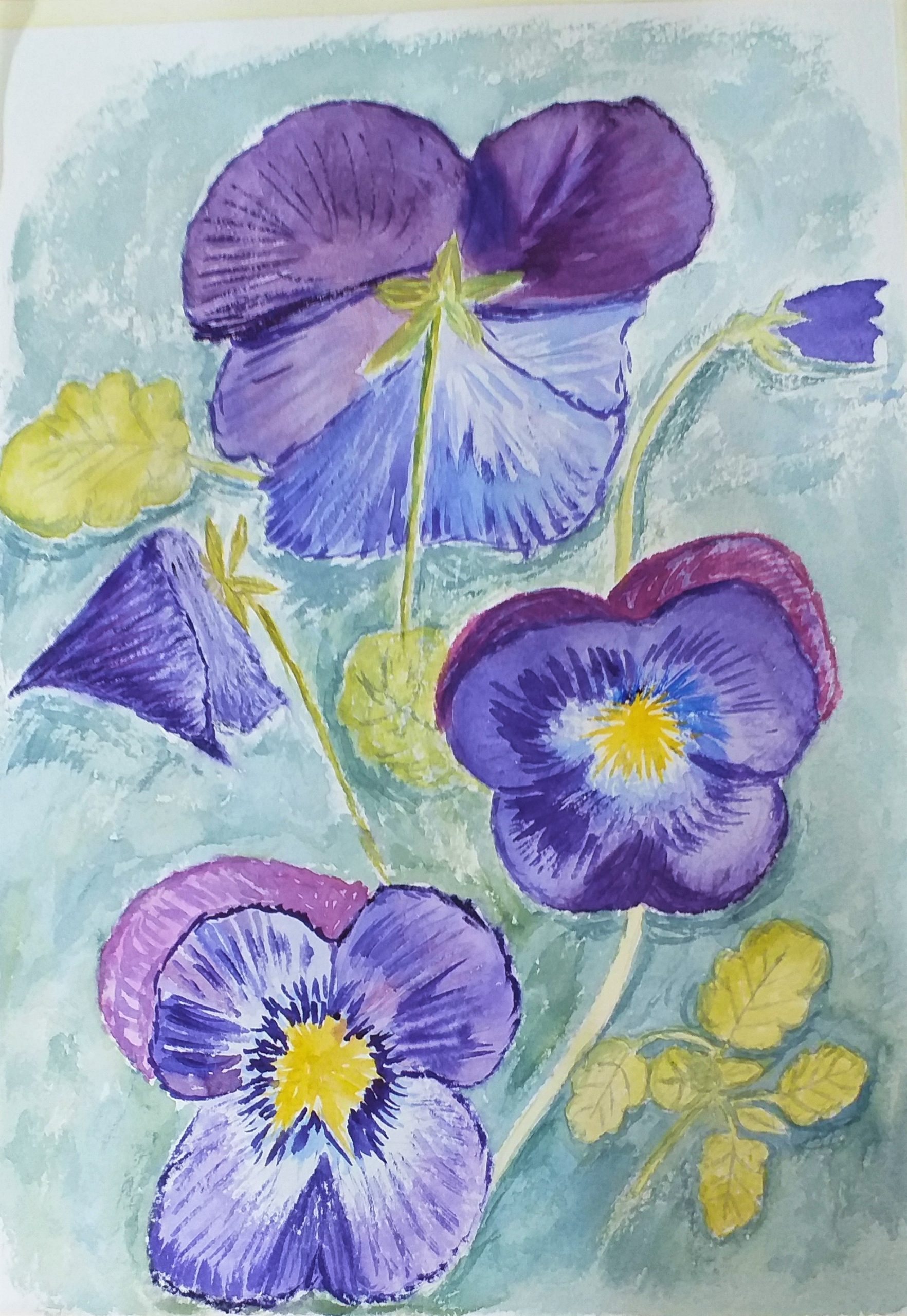 Therapeutic Watercolour Painting at Magic Wool Art and Craft Studio